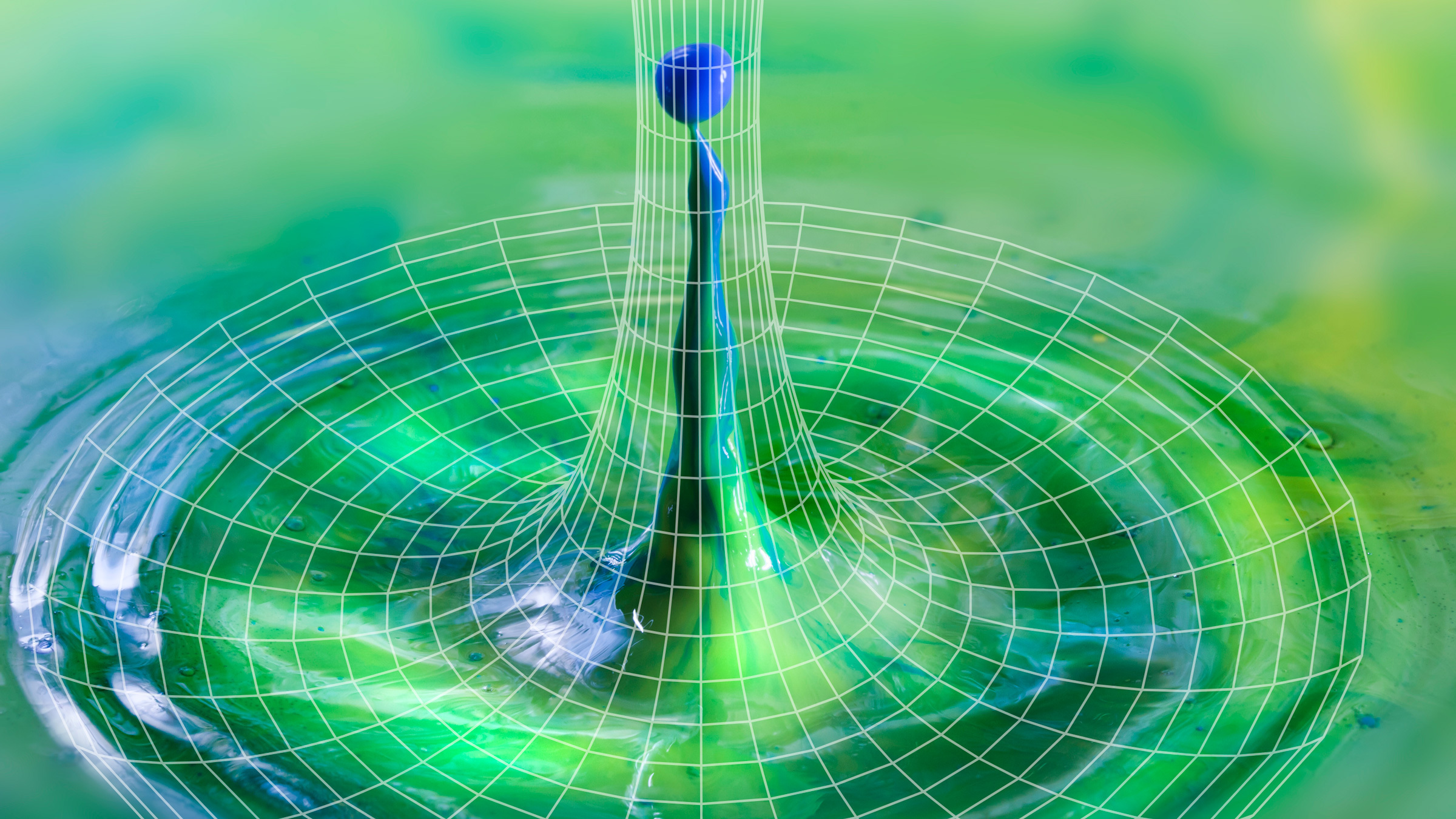 all balanced on a stalagmite under a graph, illustration
